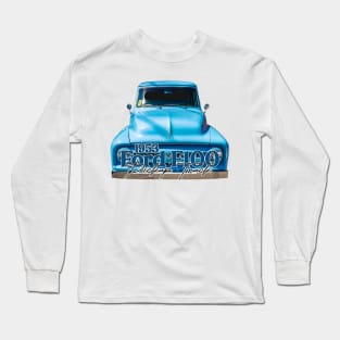 1953 Ford F100 Pickup Truck Long Sleeve T-Shirt